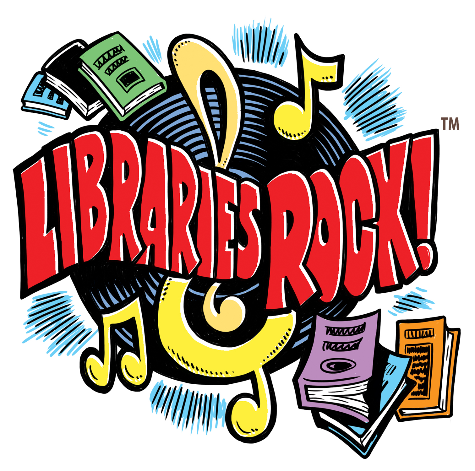 Image result for libraries rock clipart