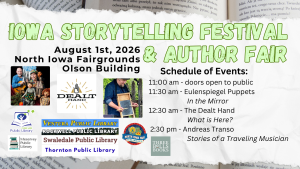 An image of the event's poster depicting details for the day.